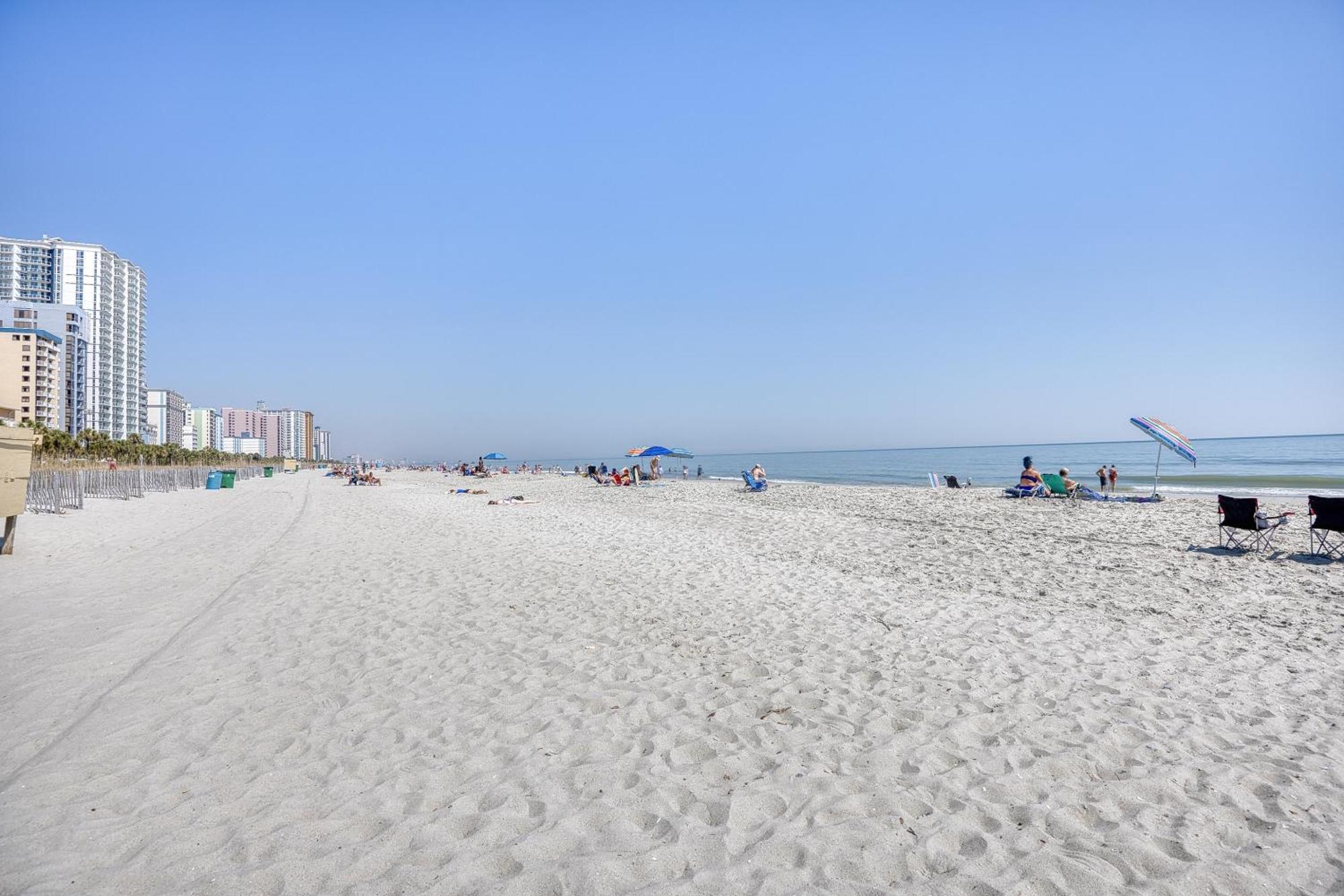 Oceanfront Beach Serenity Stay Myrtle Beach Eksteriør bilde