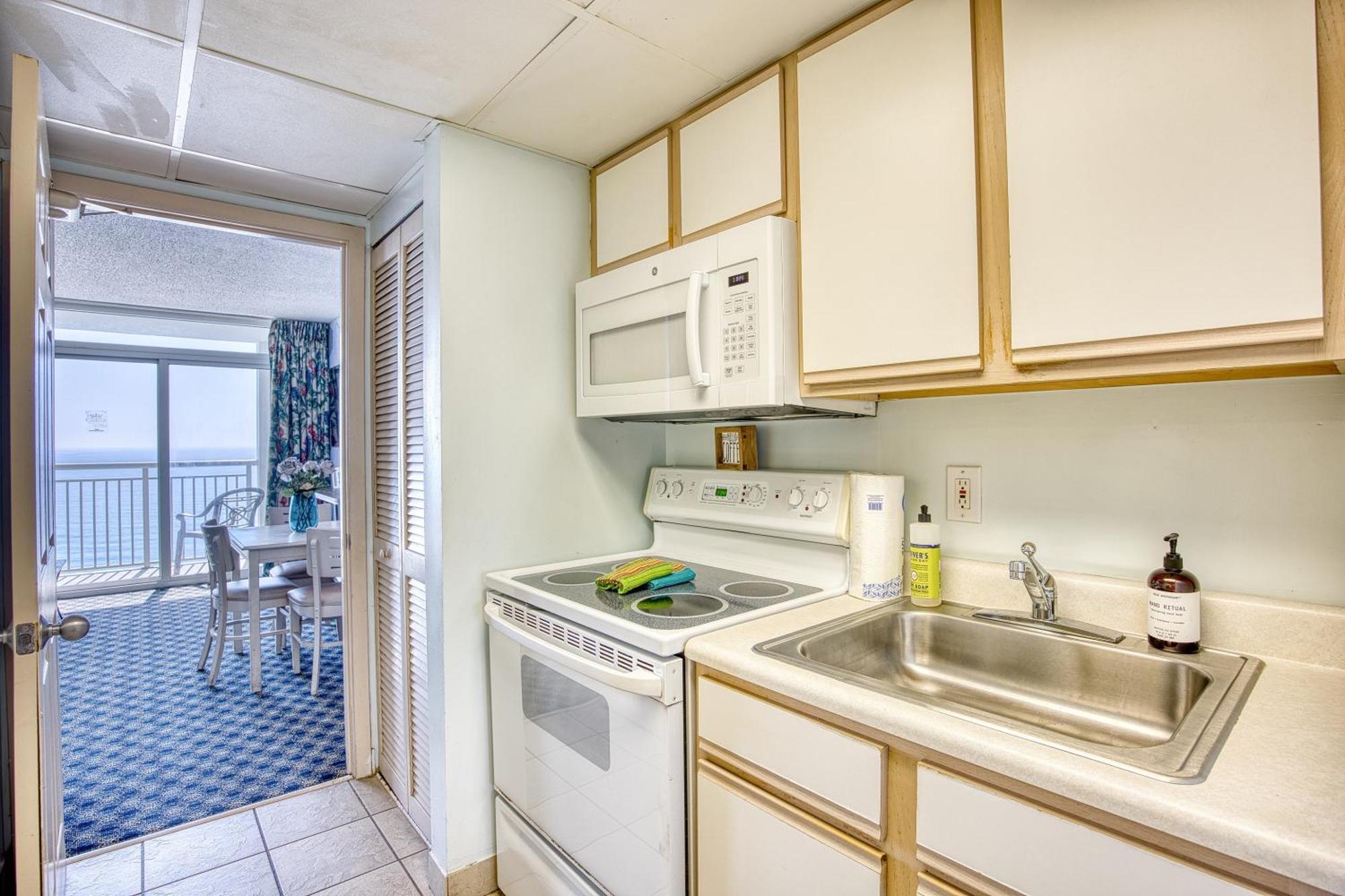 Oceanfront Beach Serenity Stay Myrtle Beach Eksteriør bilde