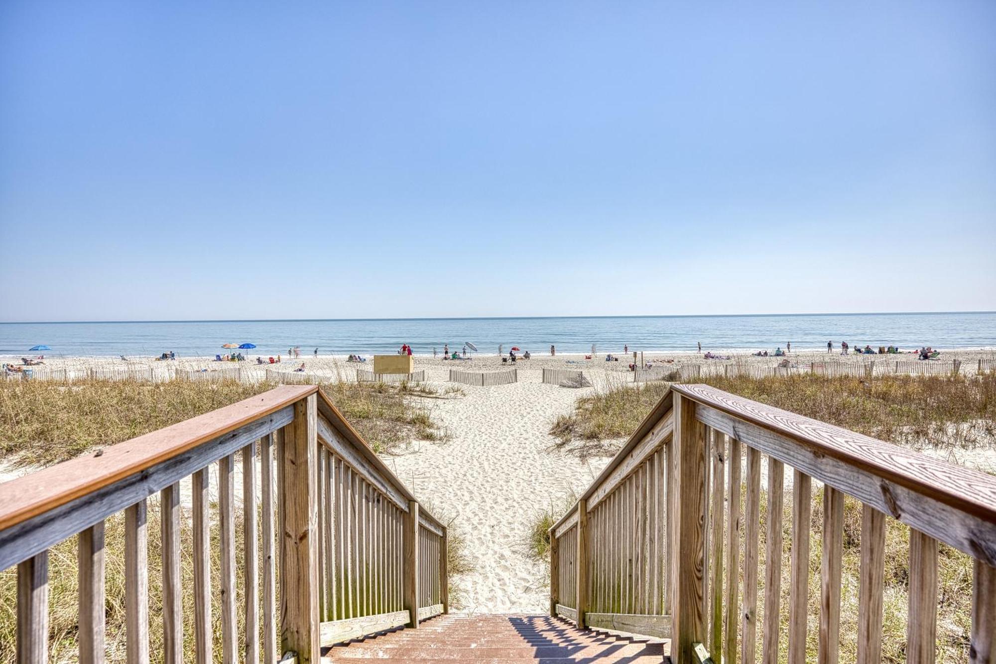 Oceanfront Beach Serenity Stay Myrtle Beach Eksteriør bilde